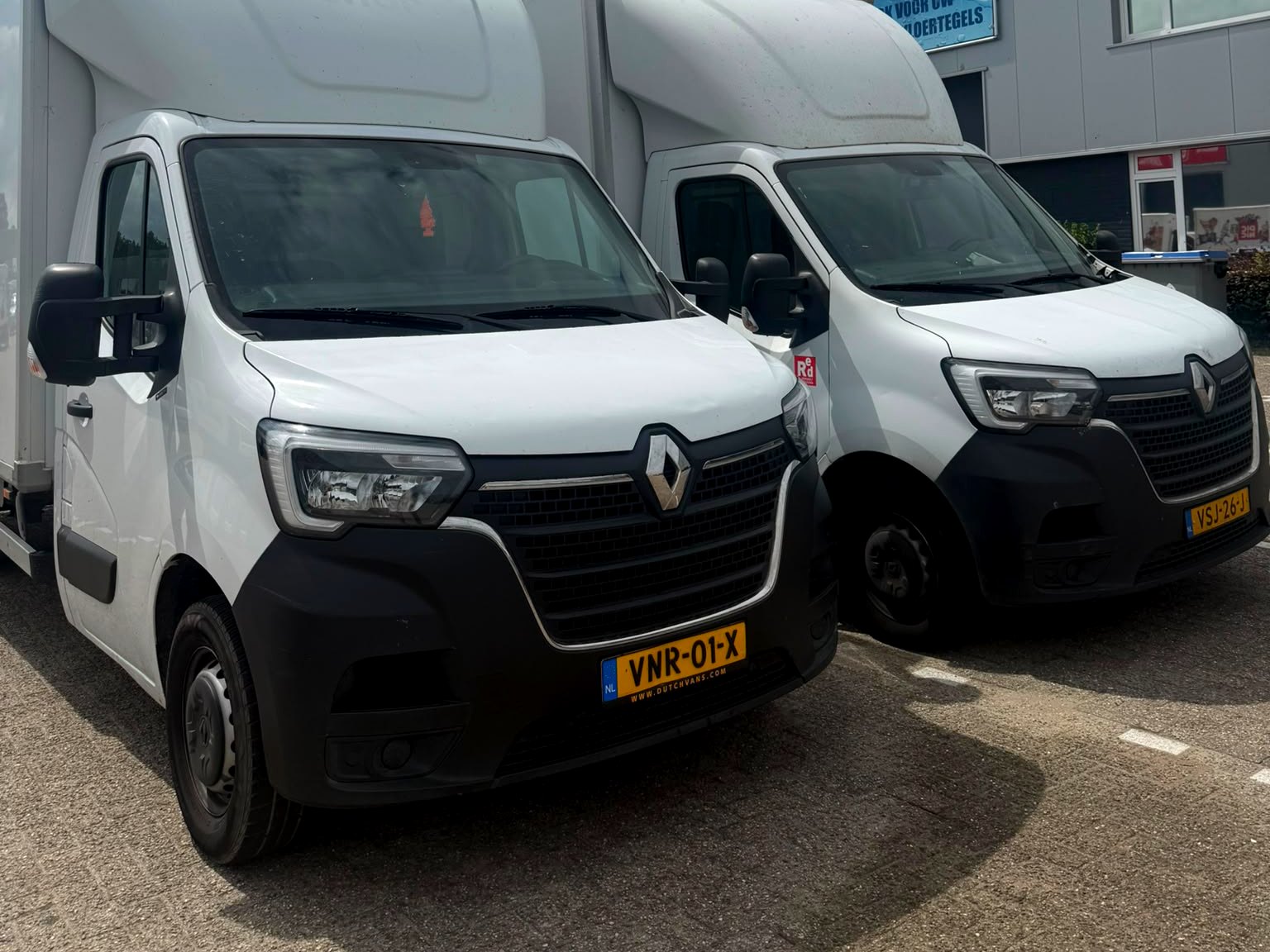 Eigen wagenpark van Out Of The Box